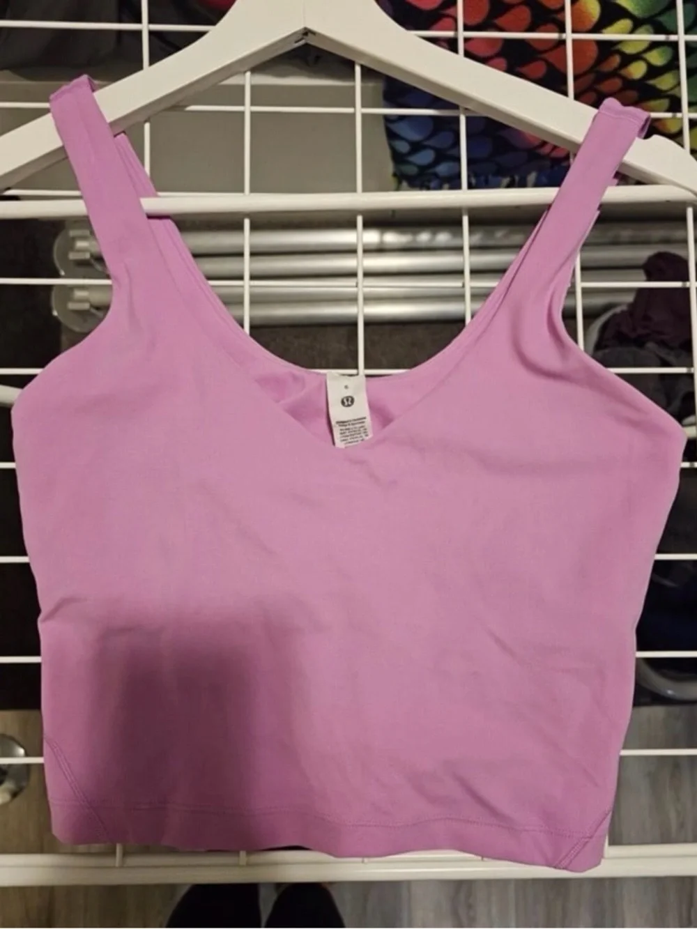 Lululemon Dahlia Mauve Align Tank Size 6 - Picture 3 of 3